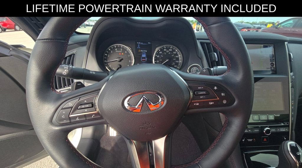 Certified 2022 INFINITI Q60 Red Sport 400 w/ Carbon Fiber Package RWD image 11