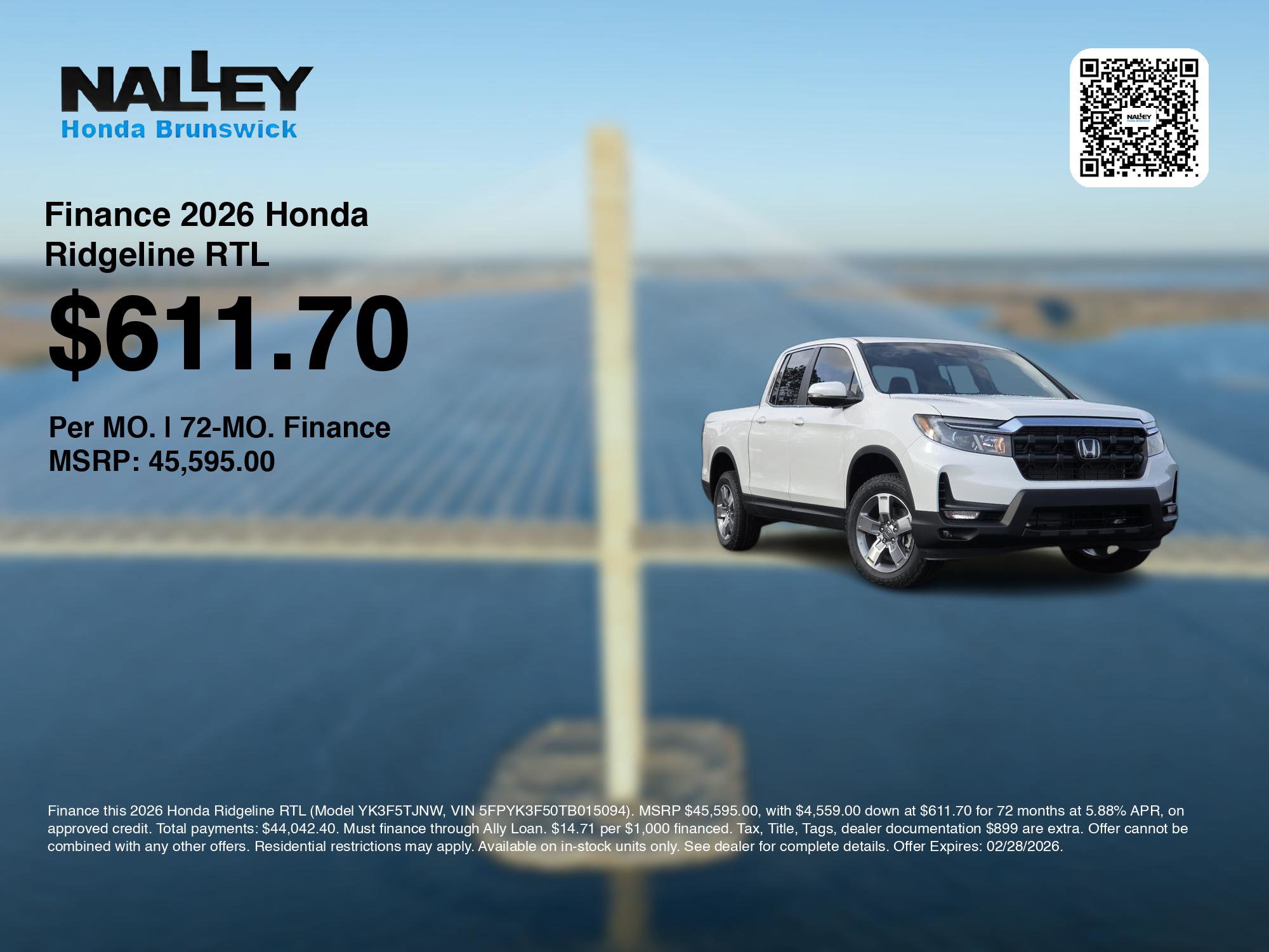 New 2026 Honda Ridgeline RTL image 7