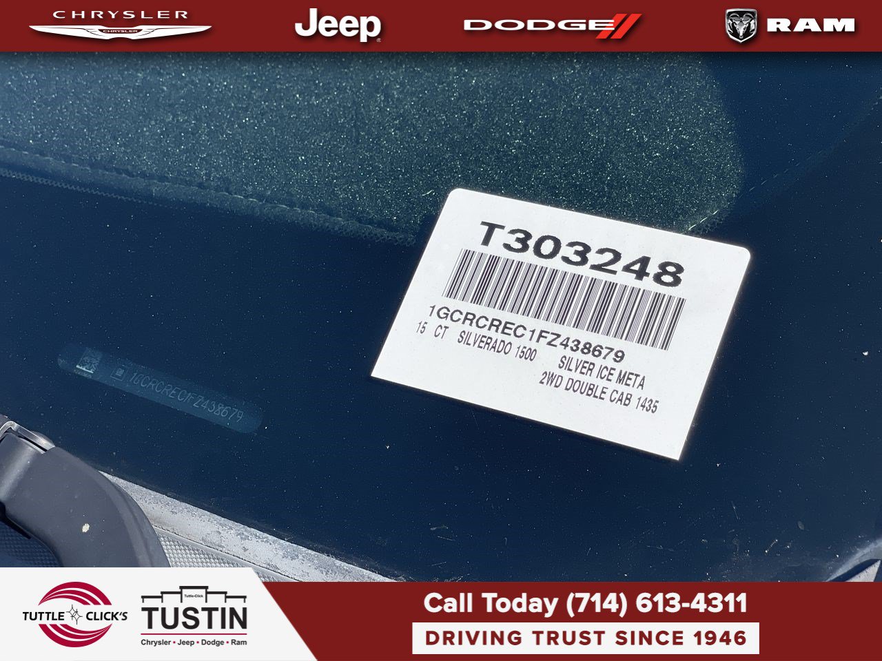 Used 2015 Chevrolet Silverado 1500 LT w/ Trailering Package RWD image 32