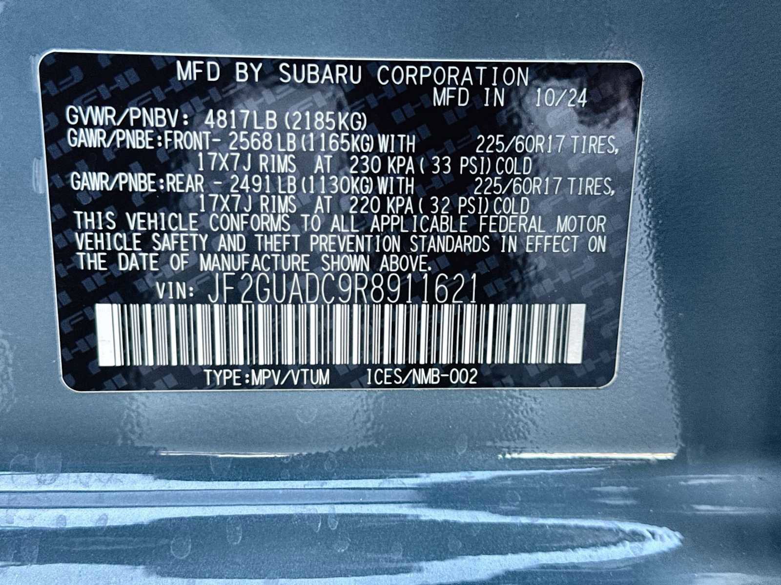 Used 2024 Subaru Crosstrek 2.0i Premium image 34