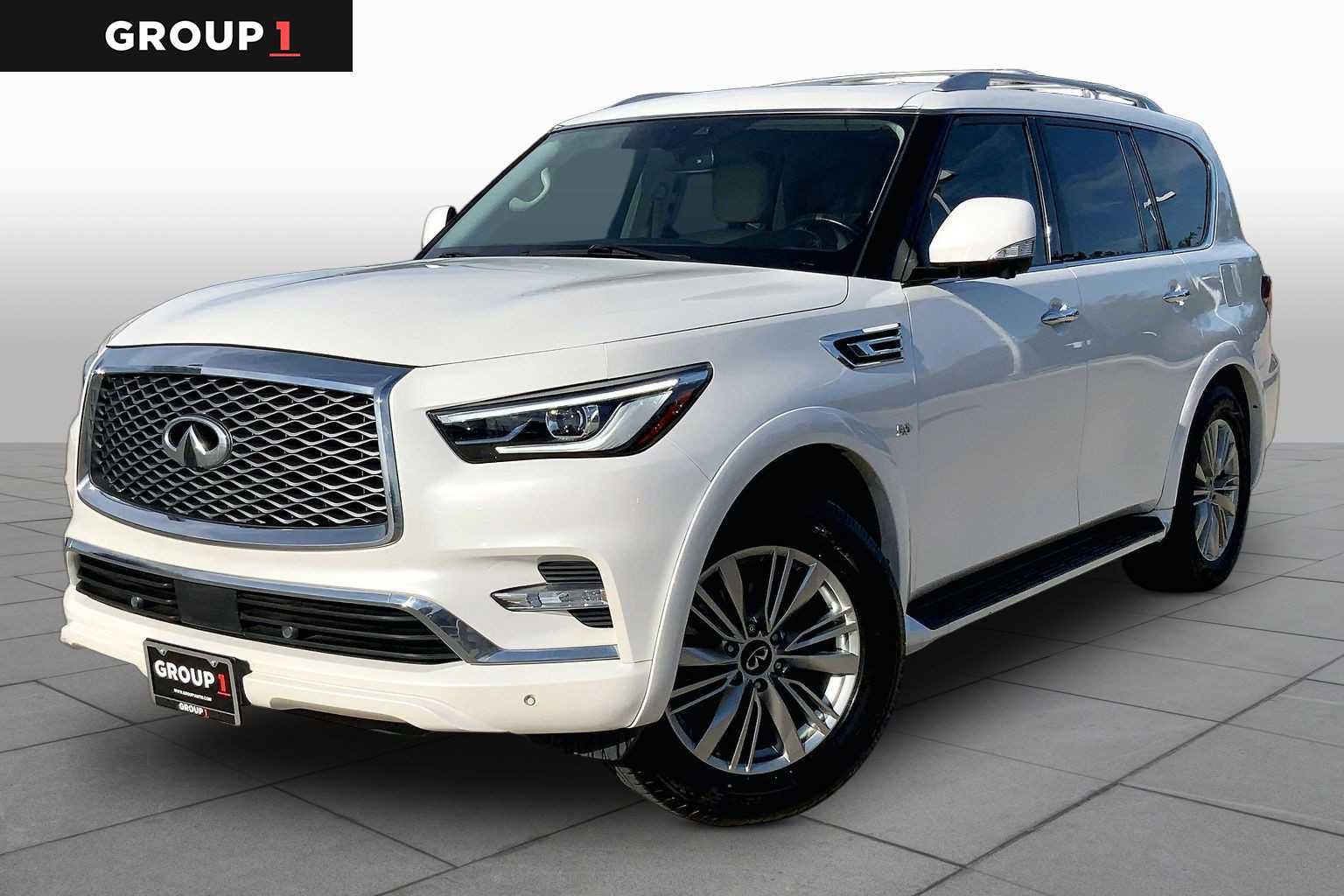 Used 2019 INFINITI QX80 Luxe w/ Proassist Package RWD image 1