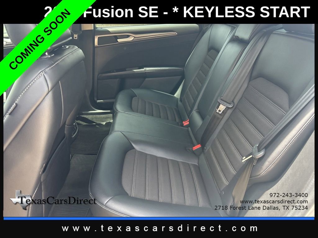 Used 2017 Ford Fusion SE w/ Equipment Group 201A FWD image 7