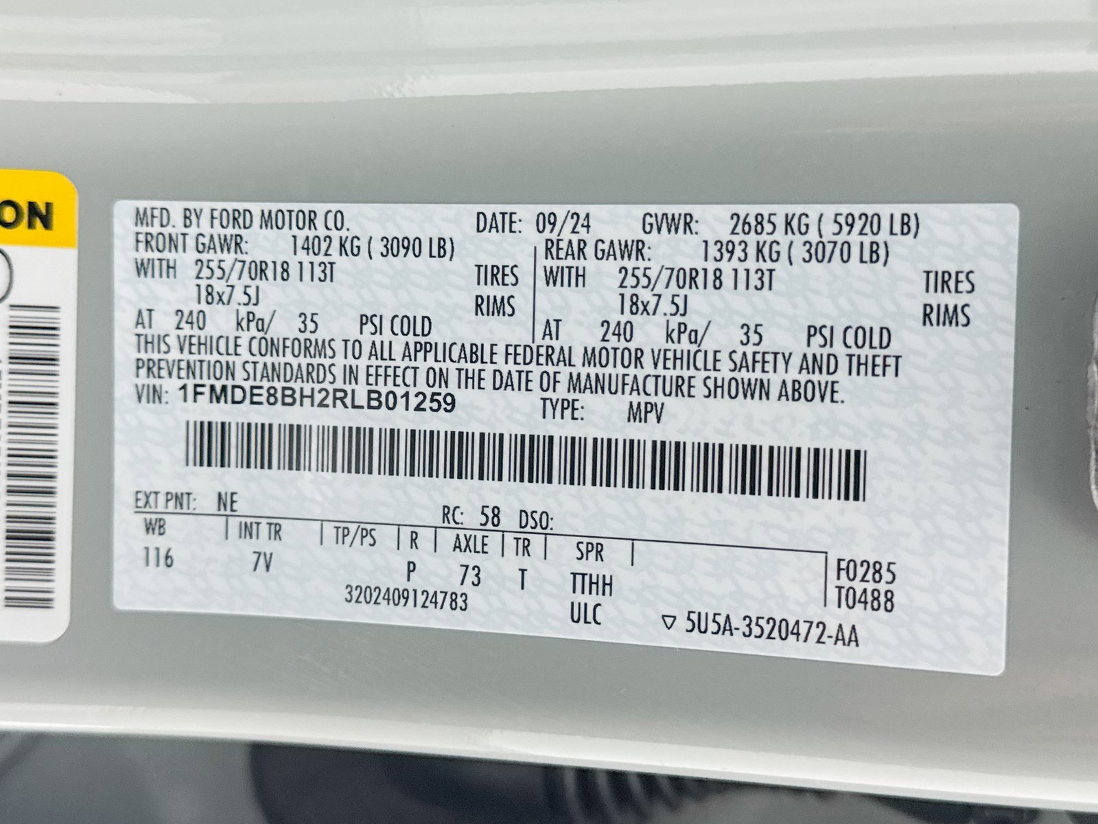 Used 2024 Ford Bronco Outer Banks image 38