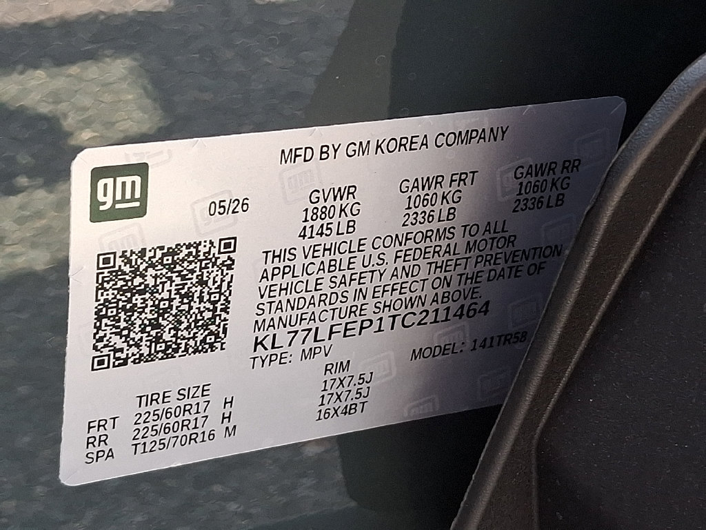 New 2026 Chevrolet Trax LS w/ LS Convenience Package FWD image 15