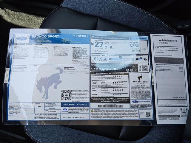 New 2025 Ford Bronco Sport Outer Banks image 17