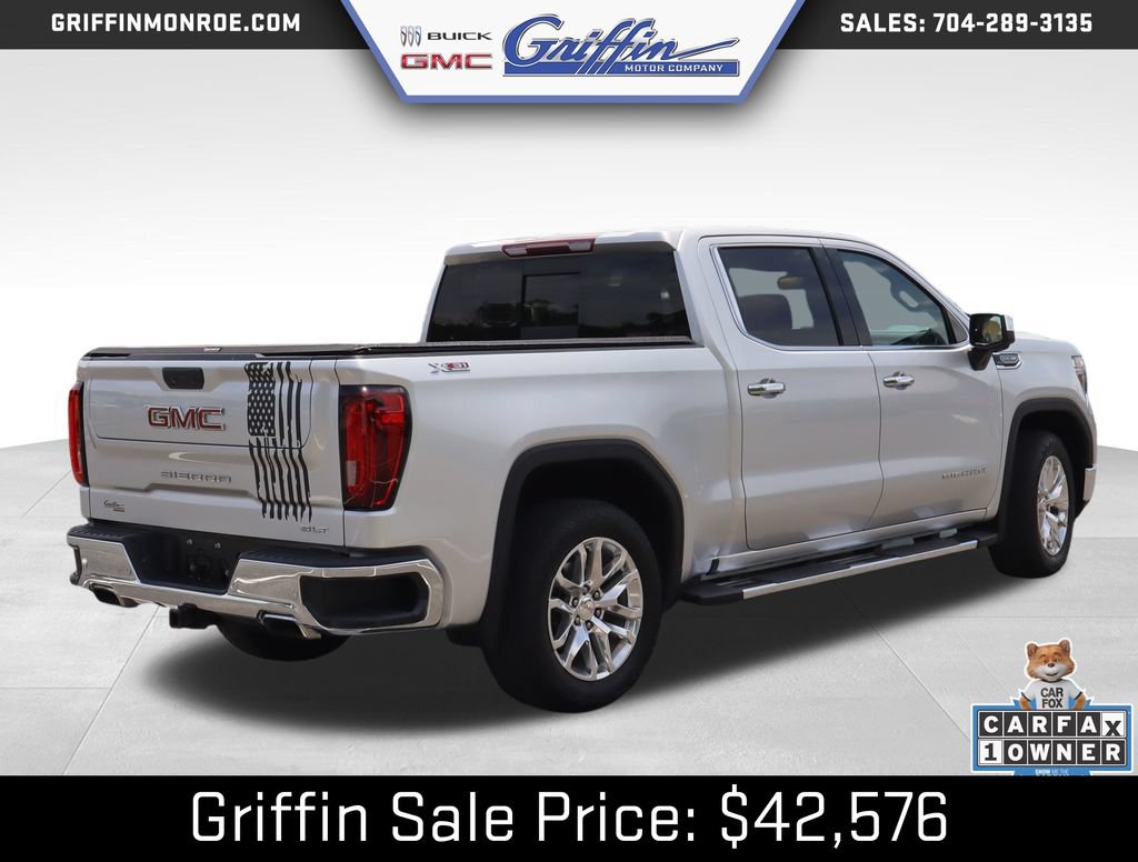 Certified 2021 GMC Sierra 1500 SLT w/ SLT Premium Plus Package AWD/4WD image 6