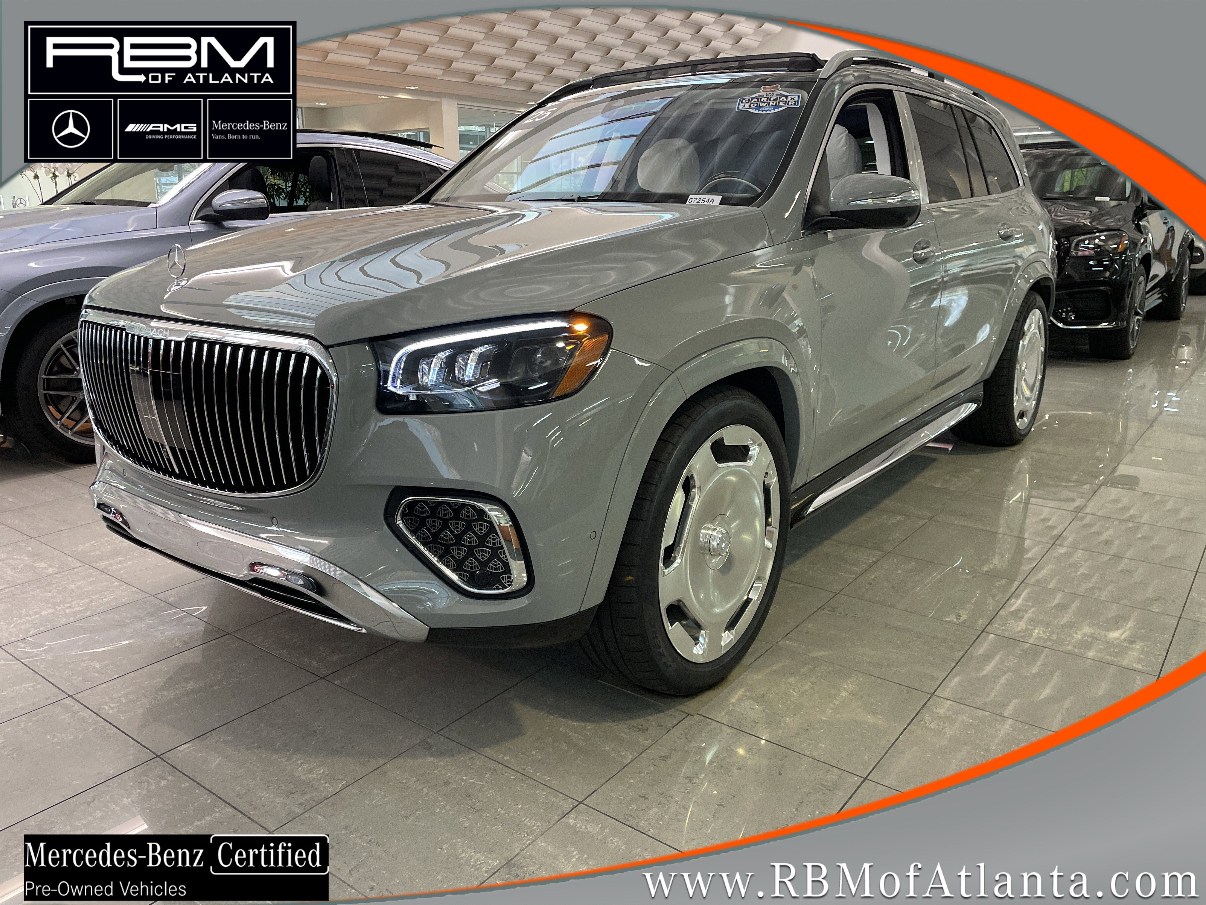 Certified 2025 Mercedes-Benz Maybach GLS 600 4MATIC image 1