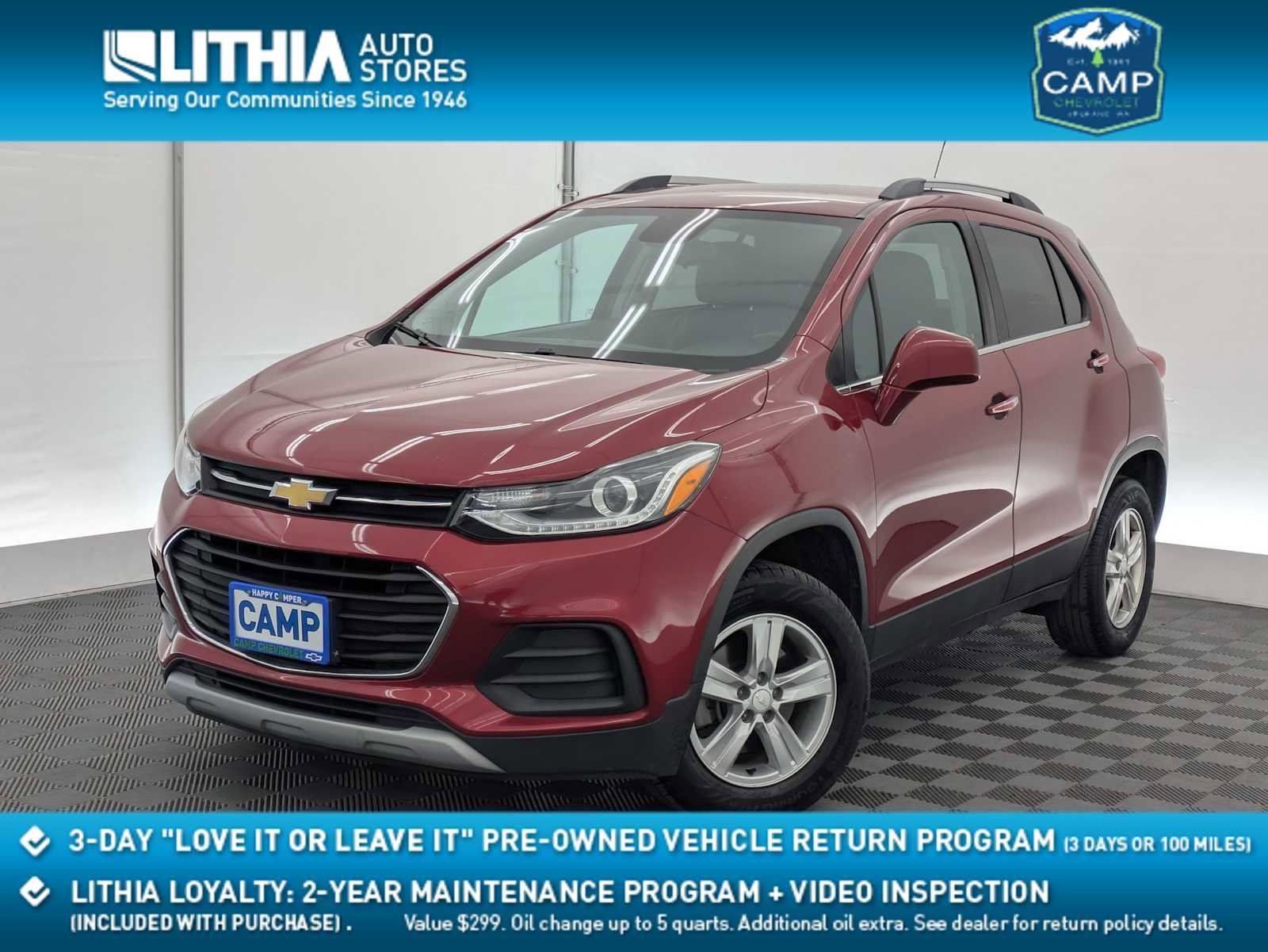 Used 2020 Chevrolet Trax LT w/ LT Convenience Package image 1