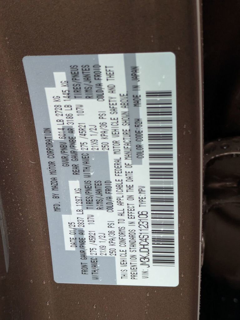 Used 2025 MAZDA CX-70 3.3 Turbo S w/ Premium Package image 33