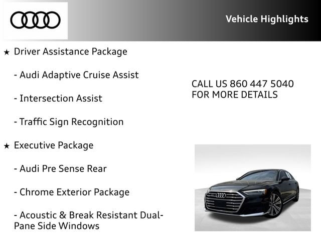 Used 2020 Audi A8 L 4.0T AWD/4WD image 21