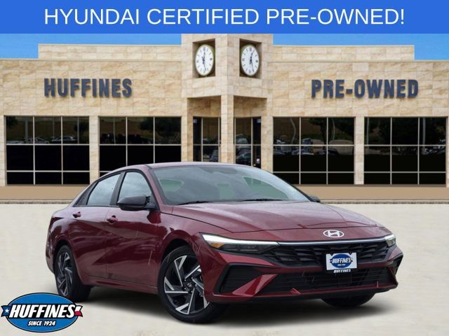 Certified 2025 Hyundai Elantra Sport