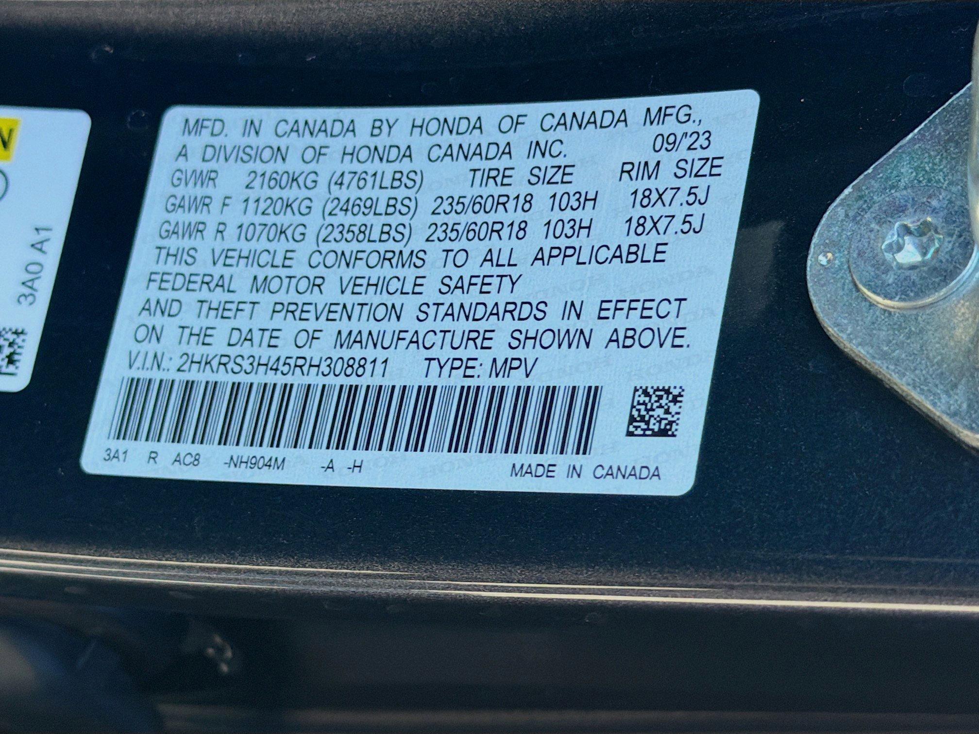 Certified 2024 Honda CR-V EX image 38