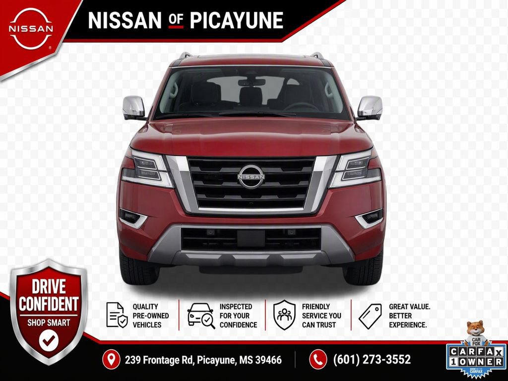 Certified 2023 Nissan Armada Platinum w/ Captain's Chairs Package RWD image 6