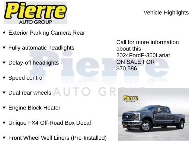 Used 2024 Ford F350 Lariat w/ Lariat Ultimate Package AWD/4WD image 16