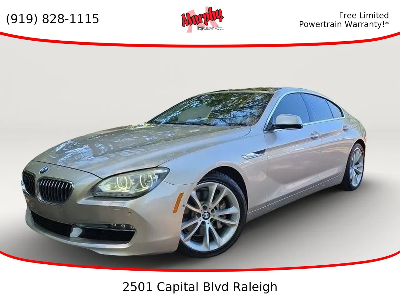 Used 2015 BMW 640i Gran Coupe RWD image 1