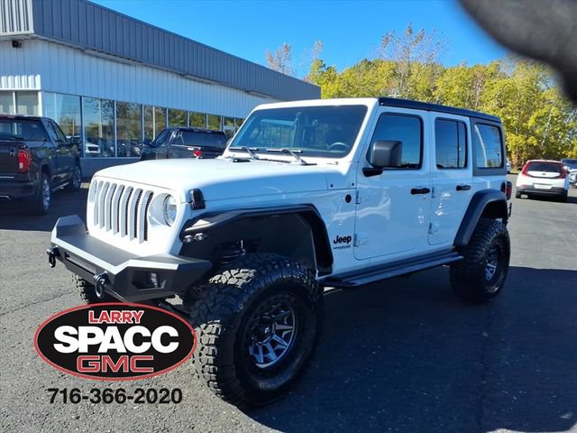 Used 2022 Jeep Wrangler Unlimited Sport AWD/4WD video 1