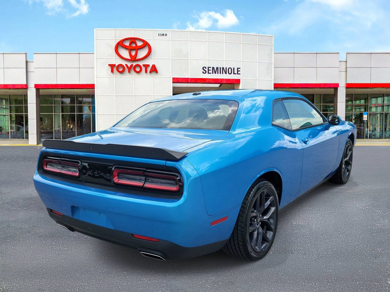 Used 2023 Dodge Challenger SXT w/ Blacktop Package RWD image 2