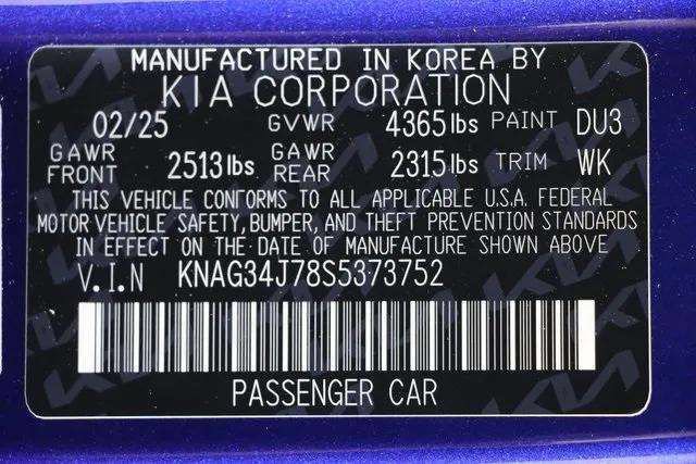 Used 2025 Kia K5 EX FWD image 19