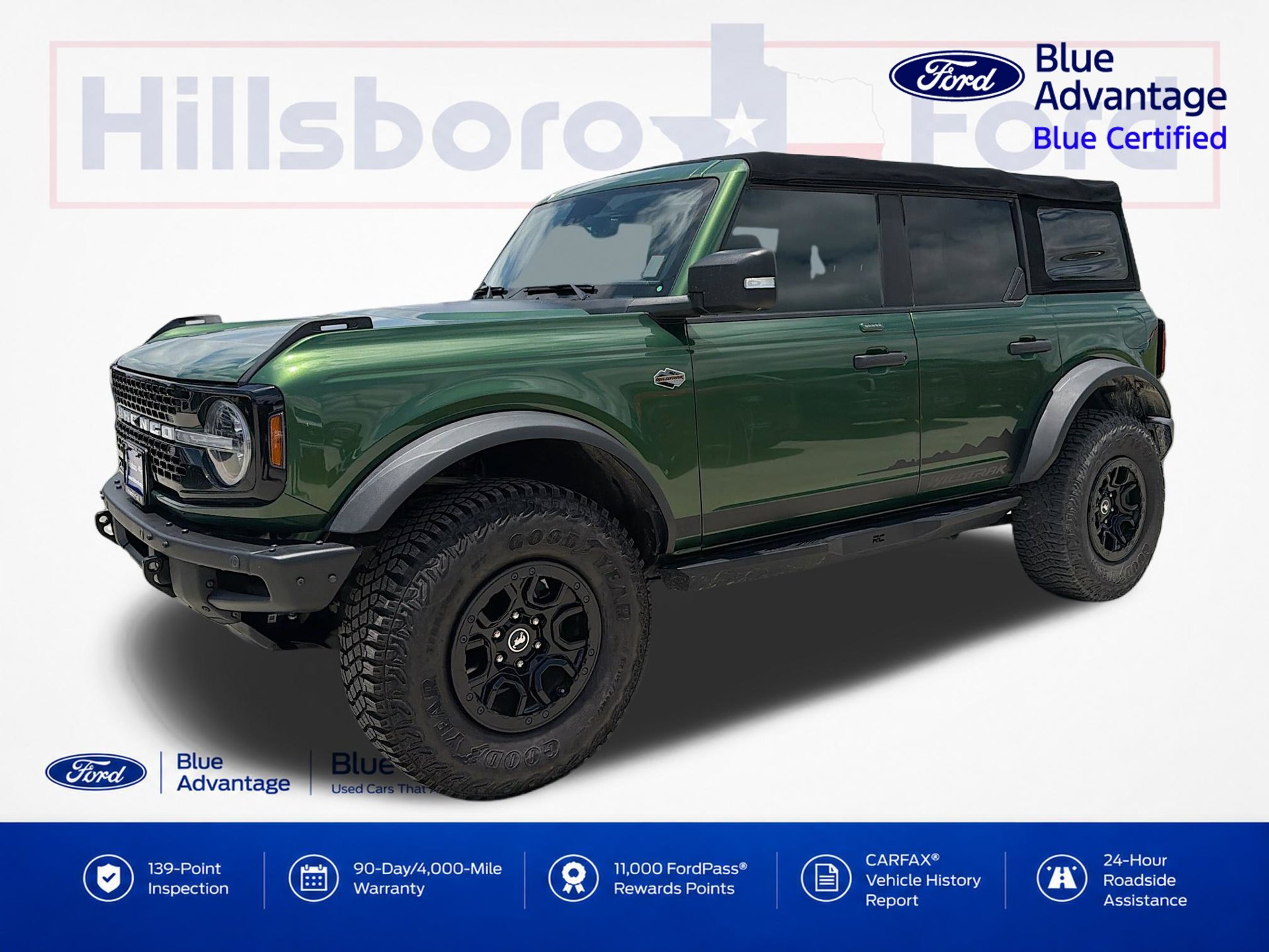 Certified 2022 Ford Bronco Wildtrak