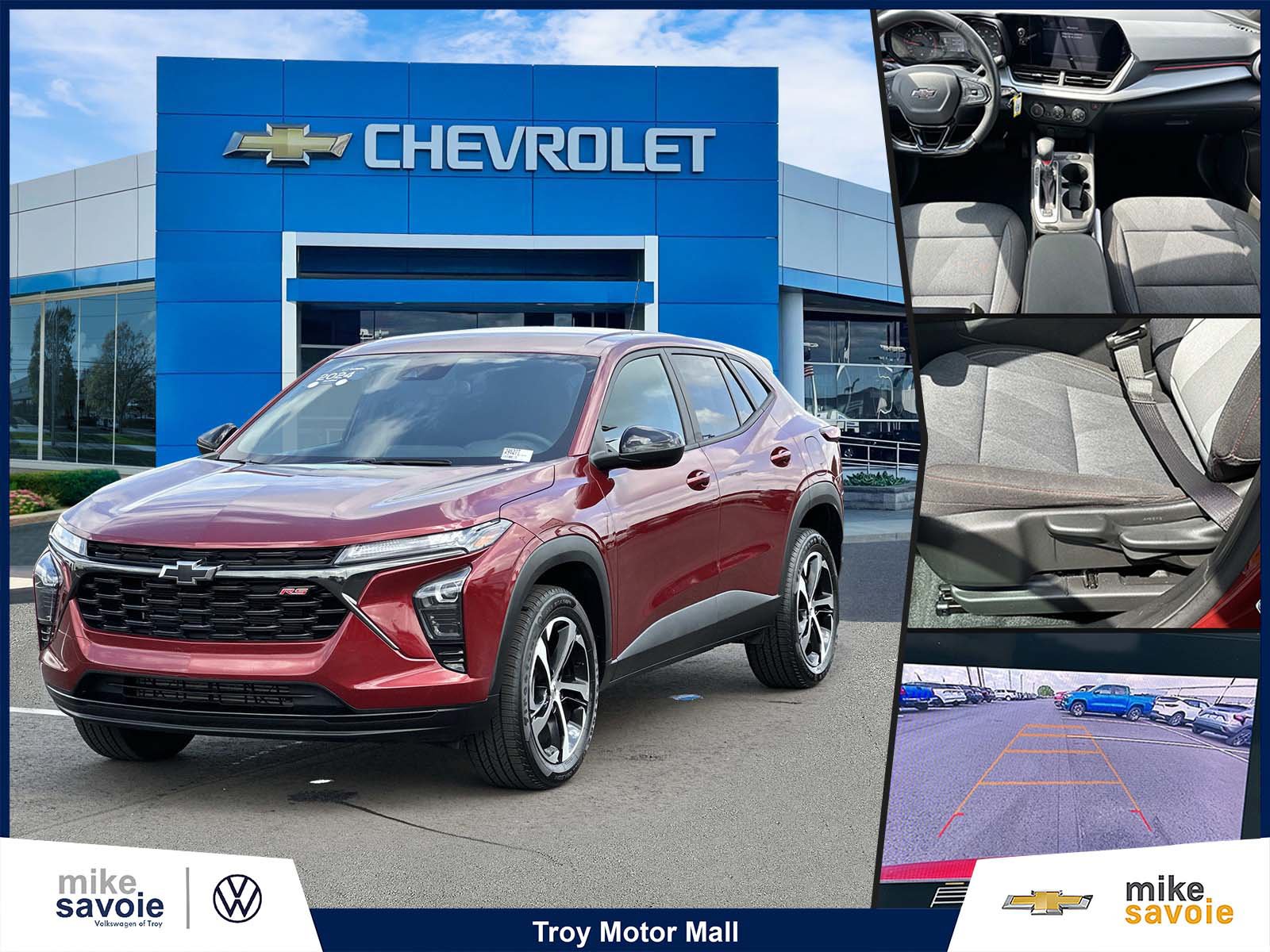 Certified 2024 Chevrolet Trax RS w/ Driver Confidence Package