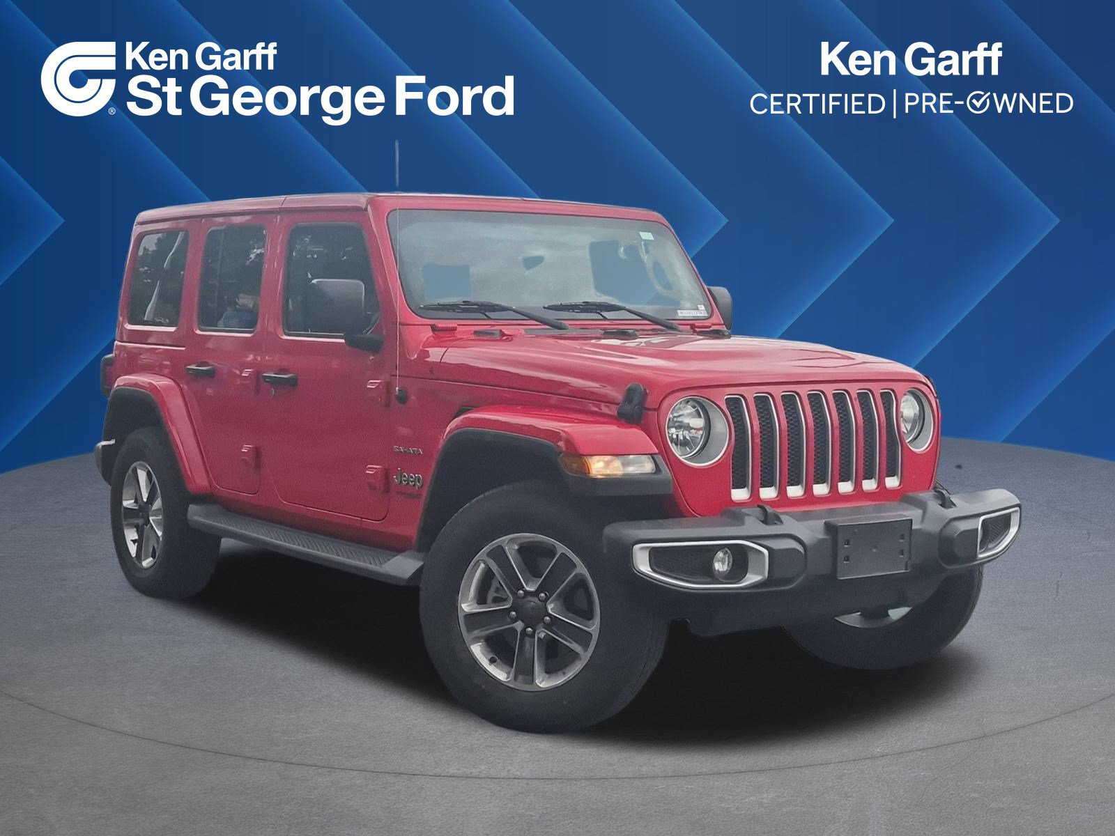 Used 2020 Jeep Wrangler Unlimited Sahara w/ Uconnect 4C Nav & Sound Group