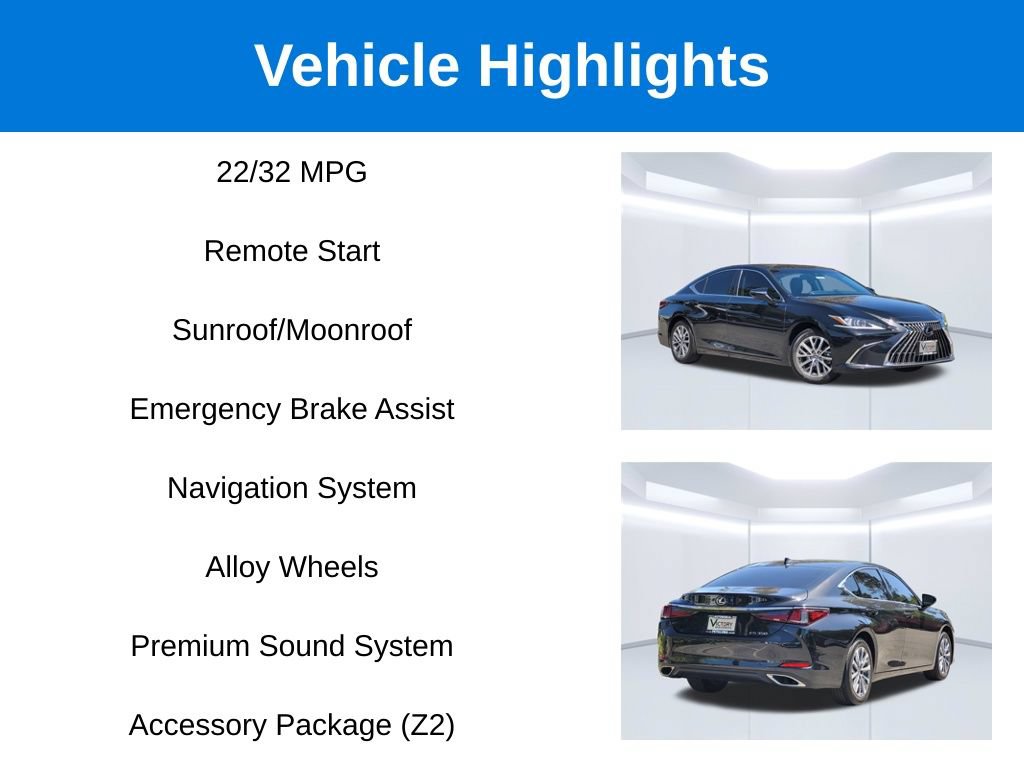 Used 2024 Lexus ES 350 w/ Accessory Package (Z2) FWD image 2