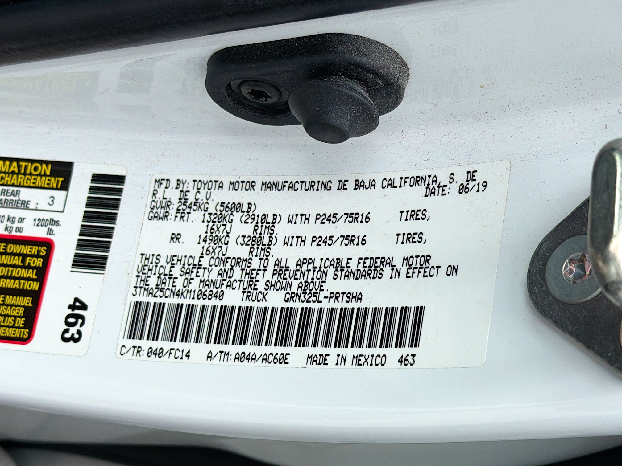 Used 2019 Toyota Tacoma SR5 RWD image 39