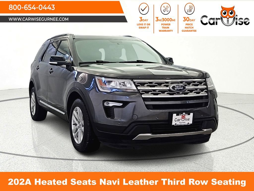 Used 2018 Ford Explorer XLT w/ Equipment Group 202A image 1