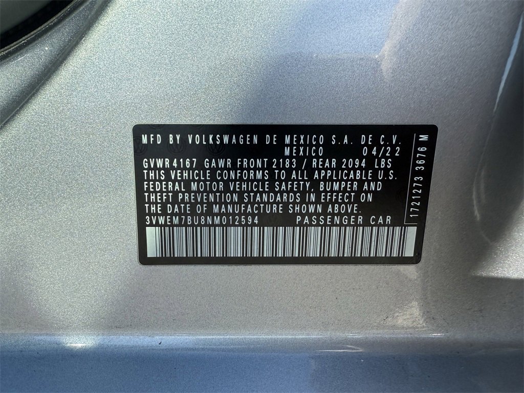 Used 2022 Volkswagen Jetta SE image 27