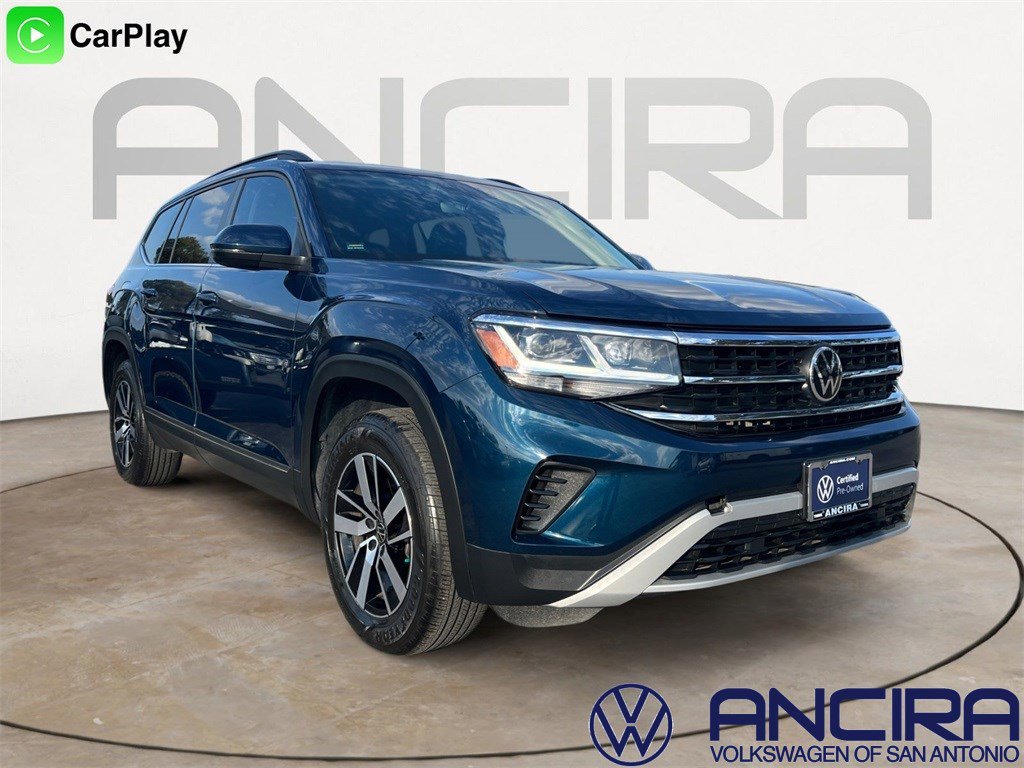 Certified 2022 Volkswagen Atlas SE