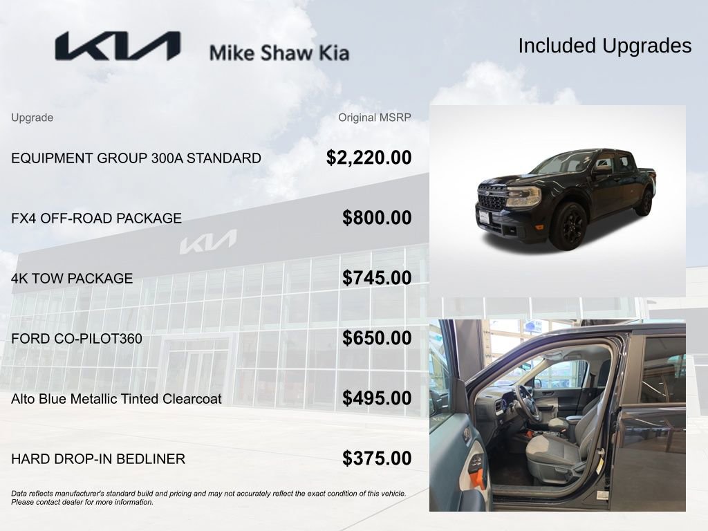 Used 2023 Ford Maverick XLT w/ Equipment Group 300A Standard AWD/4WD image 6