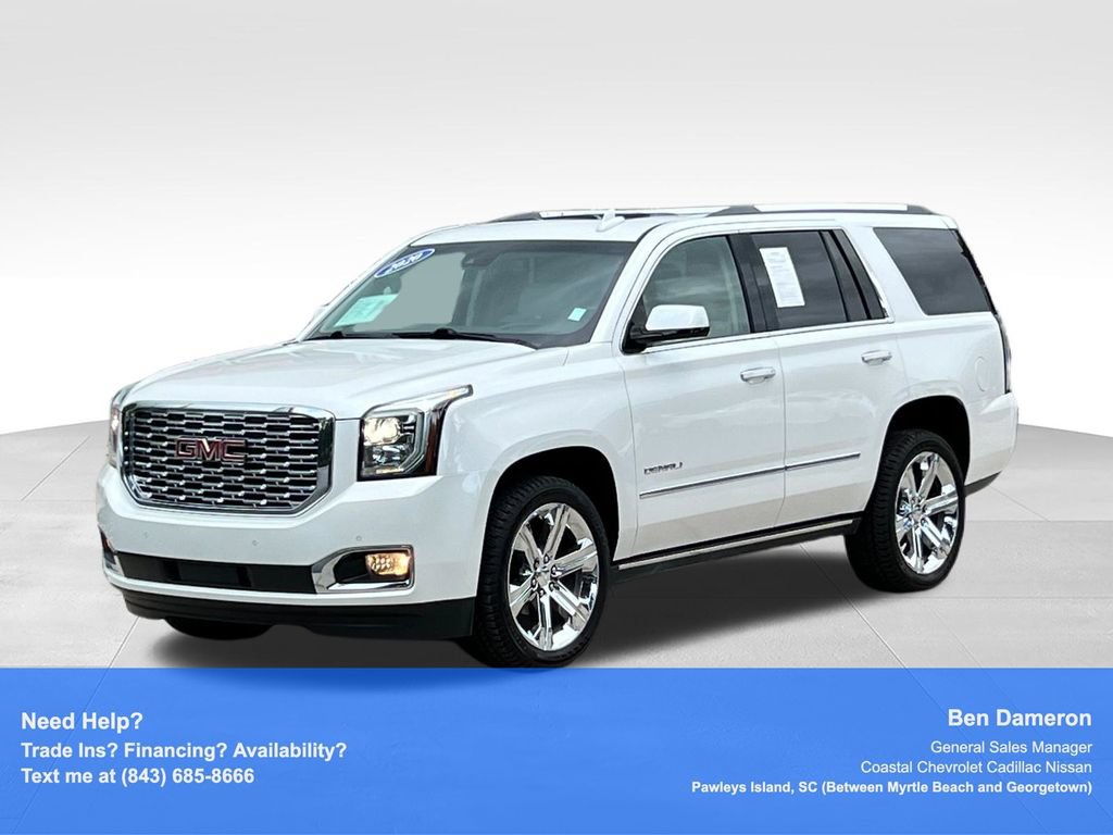 Used 2020 GMC Yukon Denali w/ Denali Ultimate Package RWD image 1