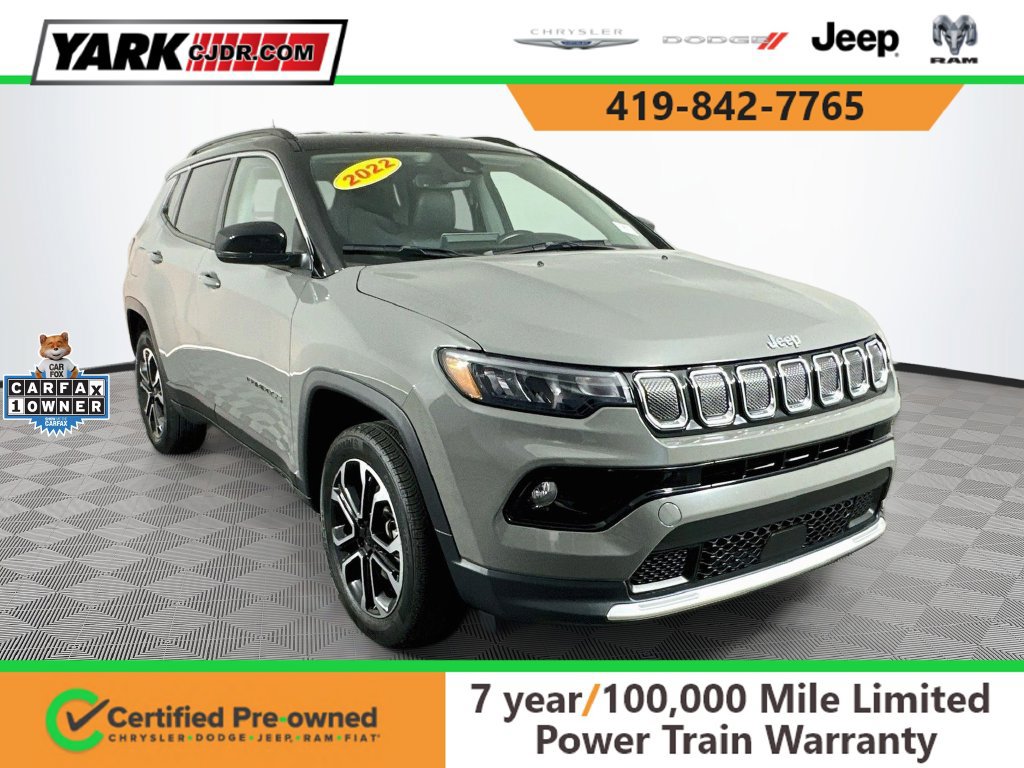 Certified 2022 Jeep Compass Limited