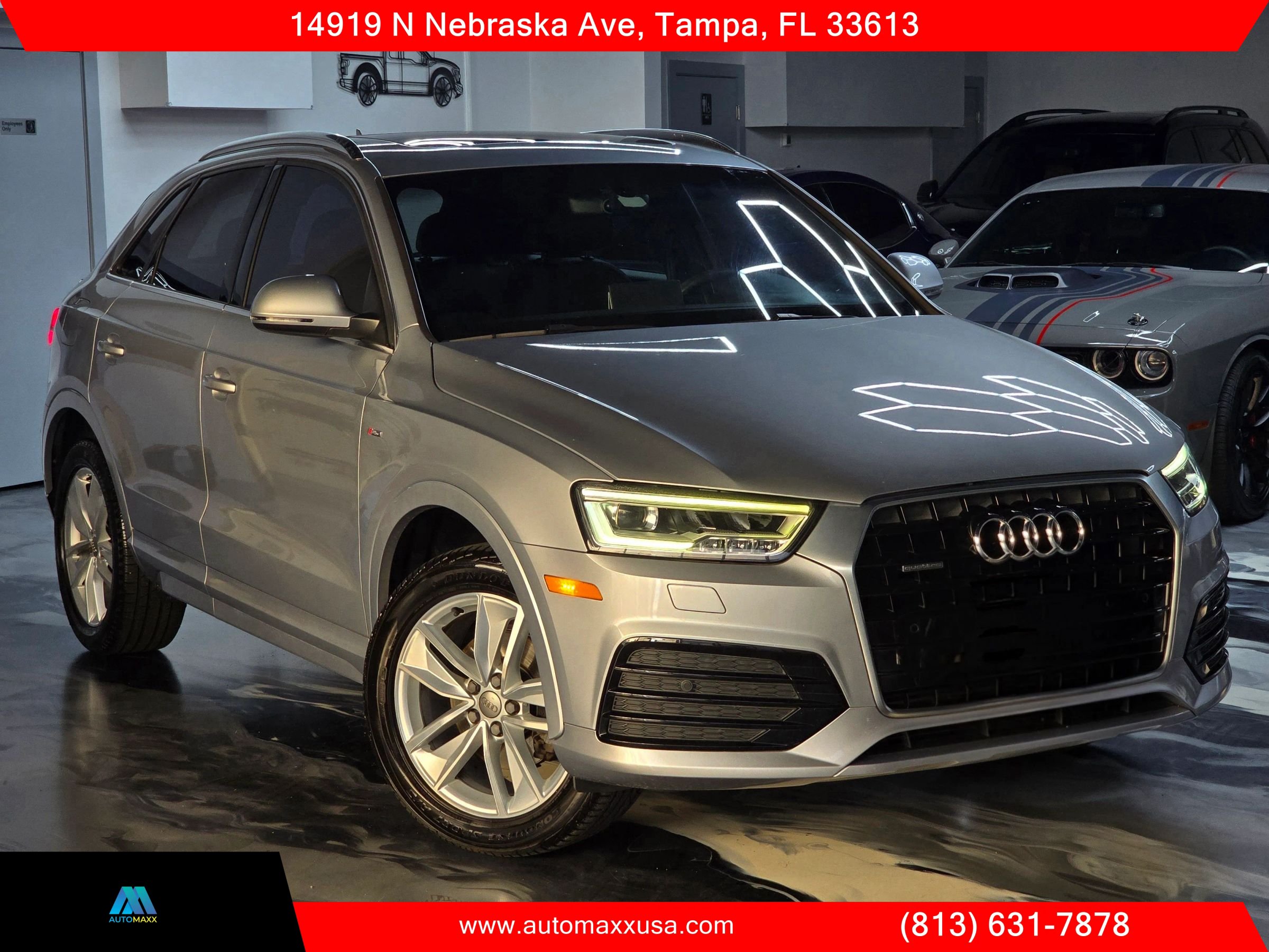 Used 2018 Audi Q3 2.0T Premium Plus w/ Premium Plus Package AWD/4WD image 2