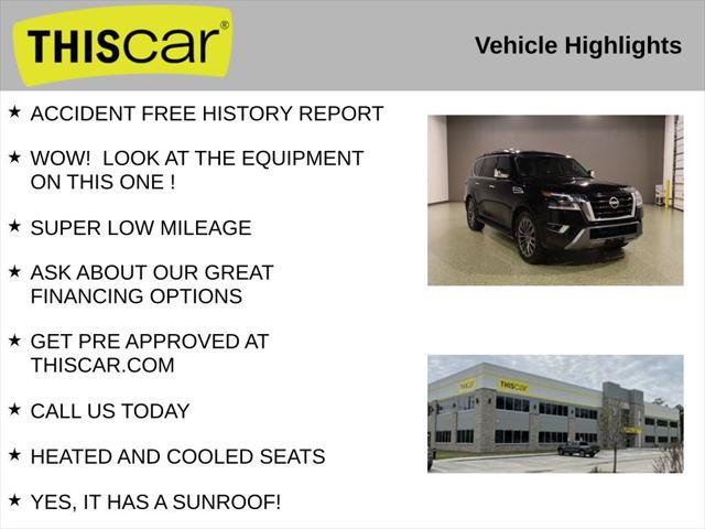 Used 2024 Nissan Armada Platinum w/ Captain's Chairs Package RWD image 10