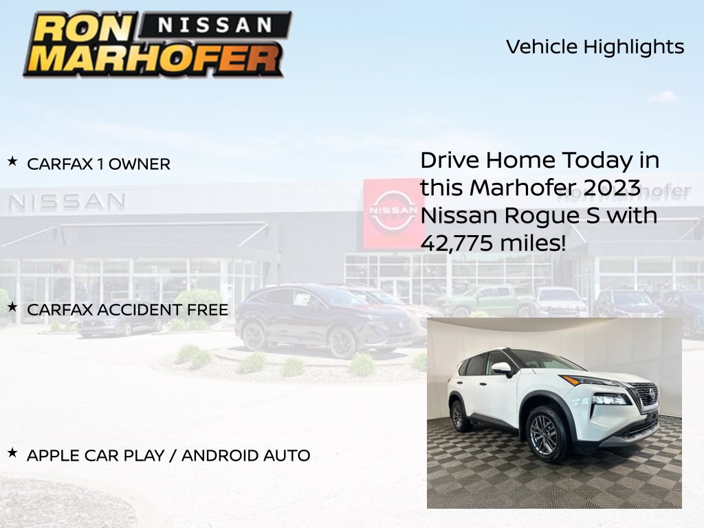 Used 2023 Nissan Rogue S AWD/4WD image 14