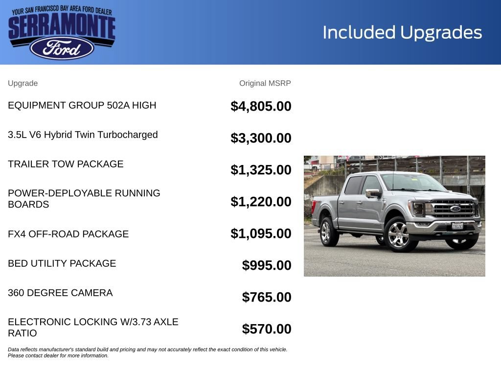 Certified 2023 Ford F150 Lariat w/ Equipment Group 502A High AWD/4WD image 27