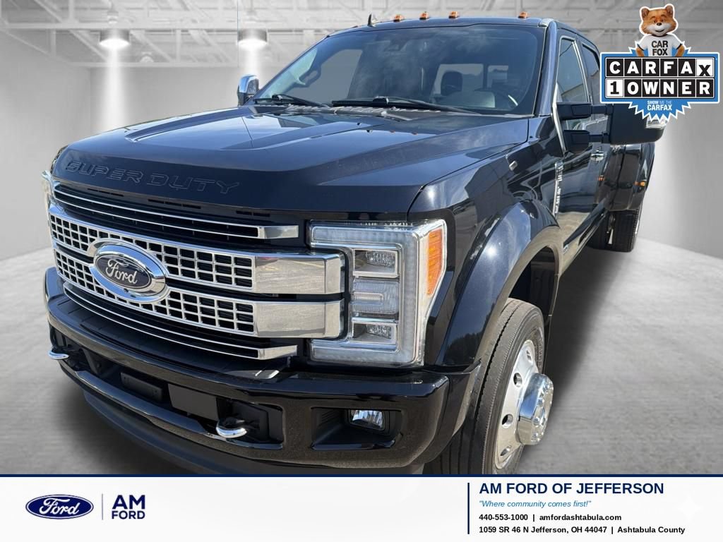 Used 2019 Ford F450 Platinum w/ Platinum Ultimate Package AWD/4WD image 1