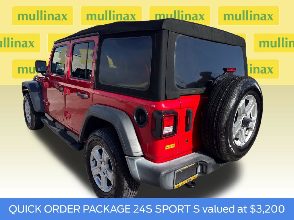 Used 2019 Jeep Wrangler Unlimited Sport S AWD/4WD image 8