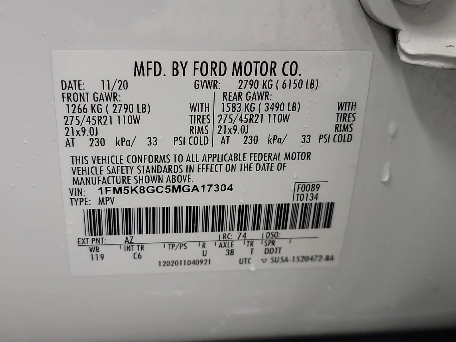 Used 2021 Ford Explorer ST w/ Equipment Group 401A AWD/4WD image 33