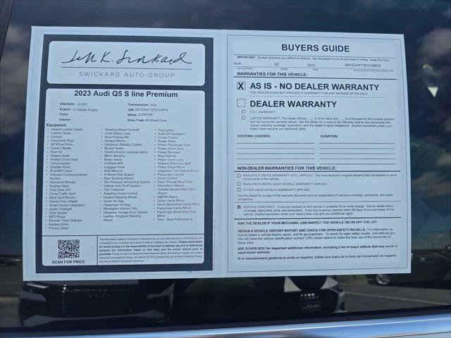 Used 2023 Audi Q5 2.0T Premium Plus w/ Premium Plus Package AWD/4WD image 16