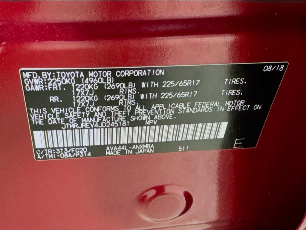 Certified 2018 Toyota RAV4 XLE image 24