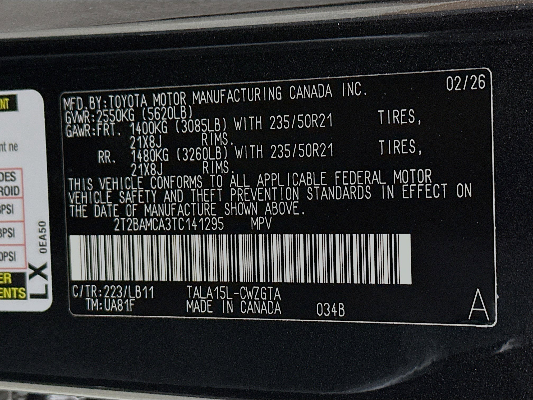 New 2026 Lexus RX 350 Premium Plus w/ Convenience Package image 31