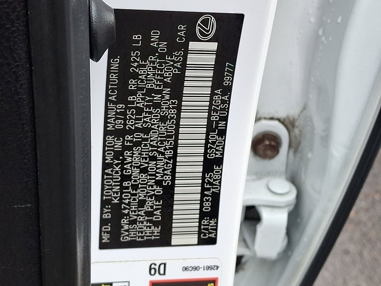 Used 2020 Lexus ES 350 F Sport image 29