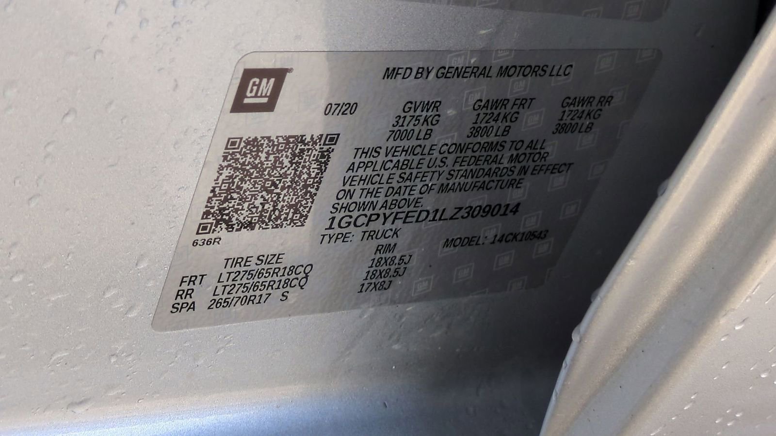 Used 2020 Chevrolet Silverado 1500 LT Trail Boss image 44