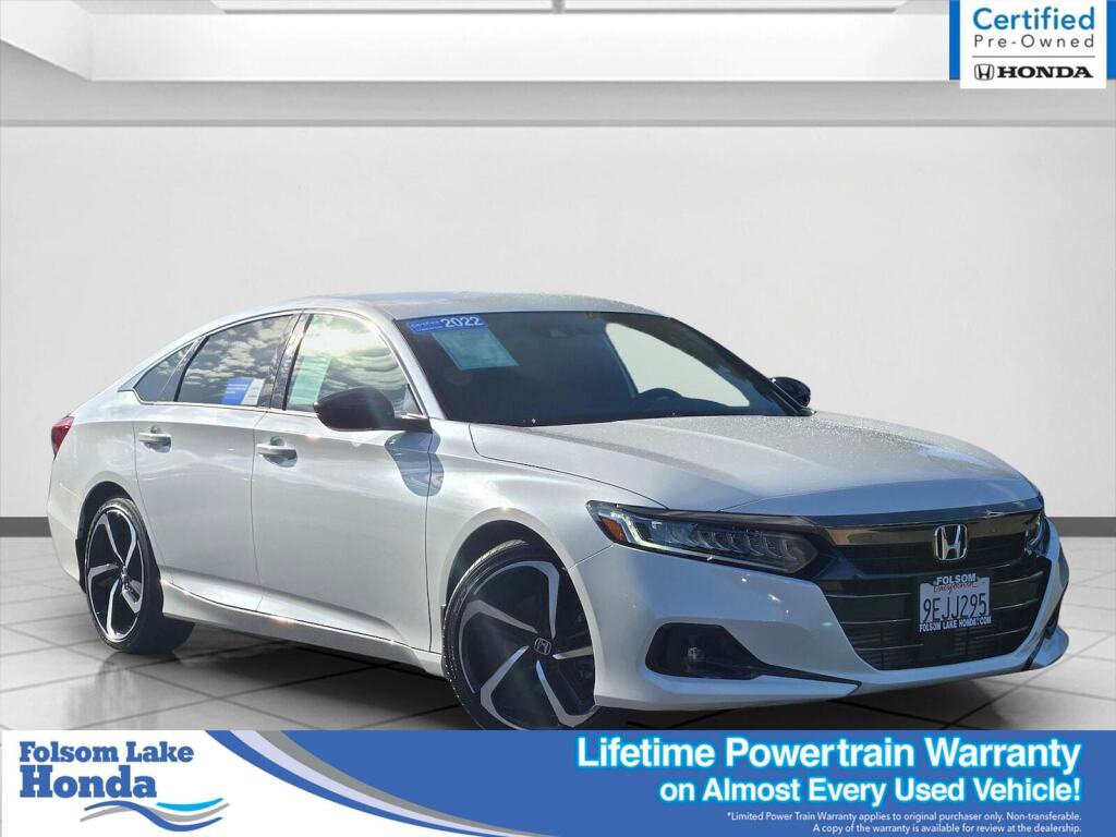 Certified 2022 Honda Accord Sport