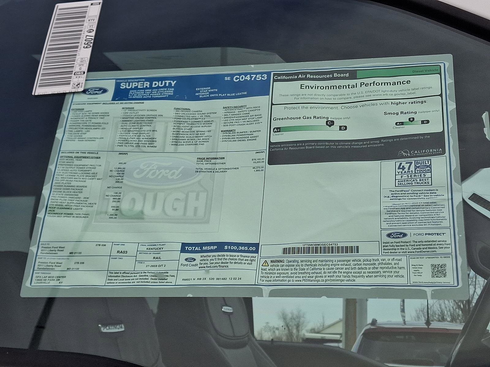 New 2025 Ford F350 Platinum image 19