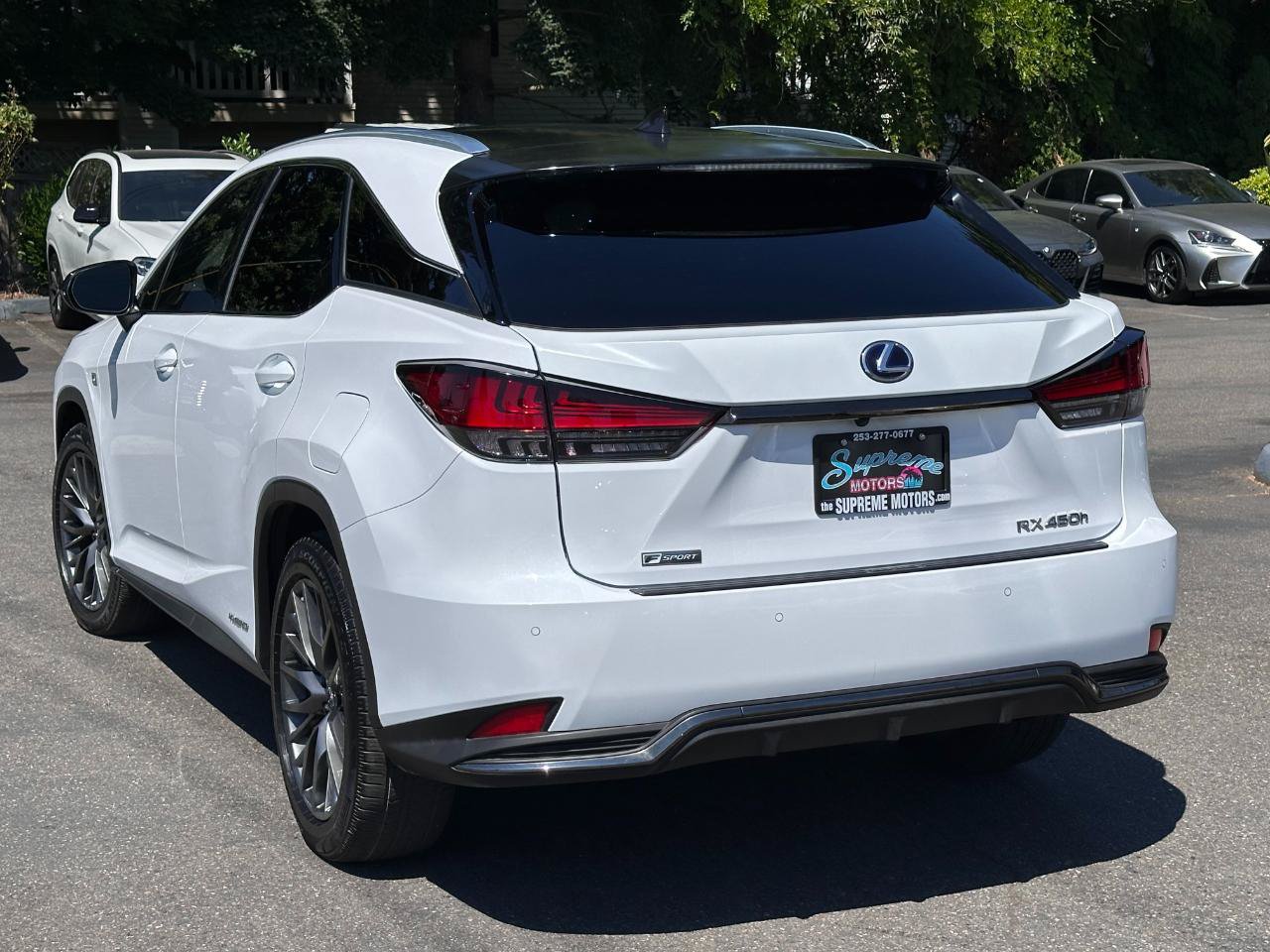 Used 2020 Lexus RX 450h F Sport w/ Accessory Package AWD/4WD image 8