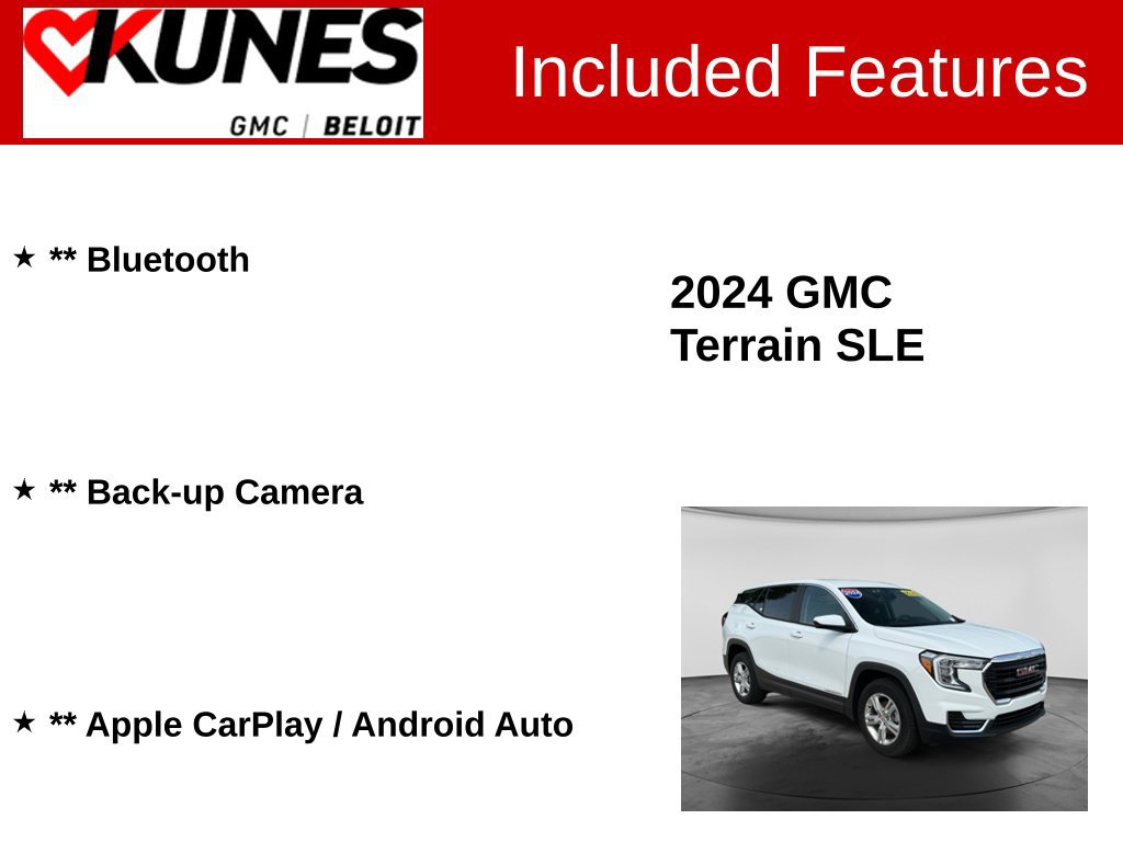 Used 2024 GMC Terrain SLE AWD/4WD image 2