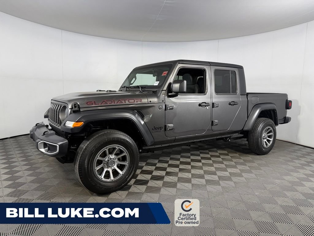 Certified 2024 Jeep Gladiator Sport AWD/4WD image 1